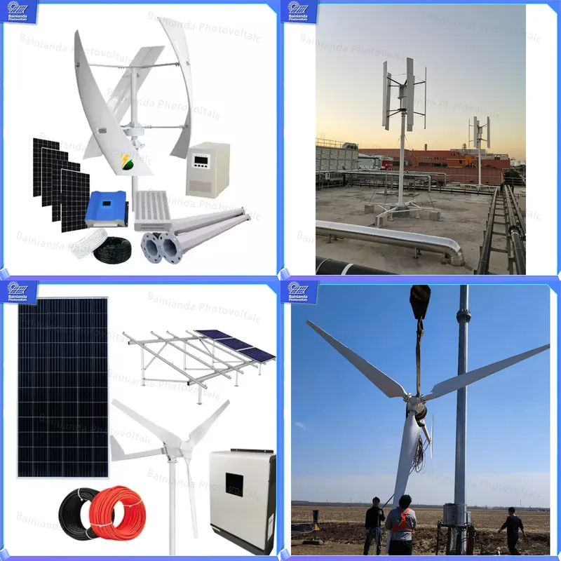 Renewable Energy Kit - 3KW 5KW 10KW ハイブリッド風力太陽光発電システムキット MPPTコントローラー オフグリッド発電機
