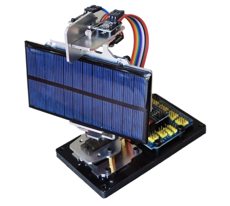 Renewable Energy Kit - ArduinoソーラートラッカーDIYキット - 再生可能エネルギープロジェクト用光探知レーダーシステム