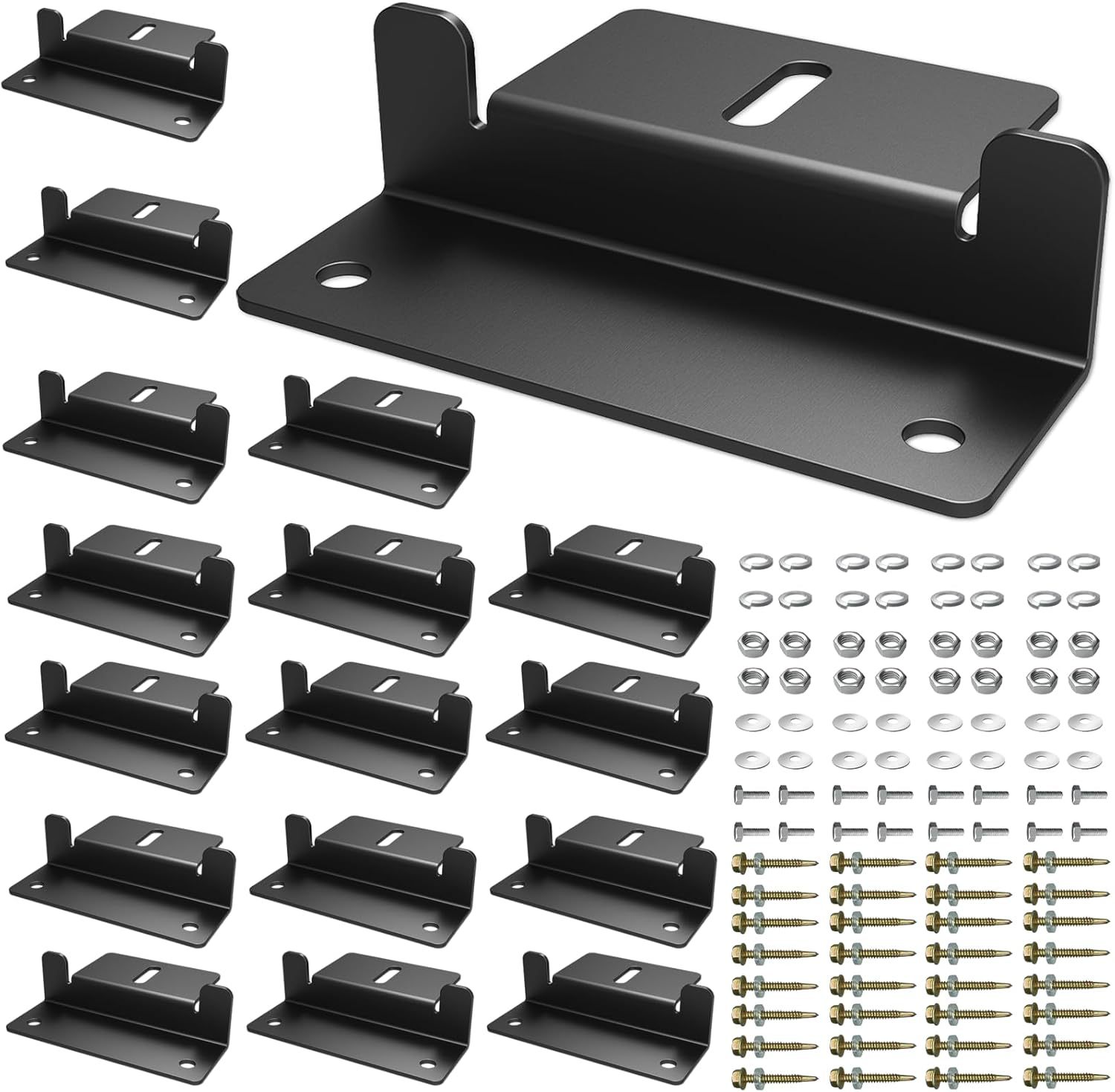 Renewable Energy Kit - ソーラーパネルアルミ取付ブラケットキット屋根 Z スタイルブラケットマウント太陽光発電パネル Z ブラケットスタンド車ボート RV