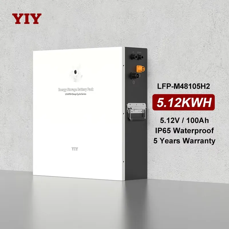 Lithium Battery 100Ah - 51.2V 100Ah 5.12Kwh ソーラーバッテリー パワーウォール 5Kwh