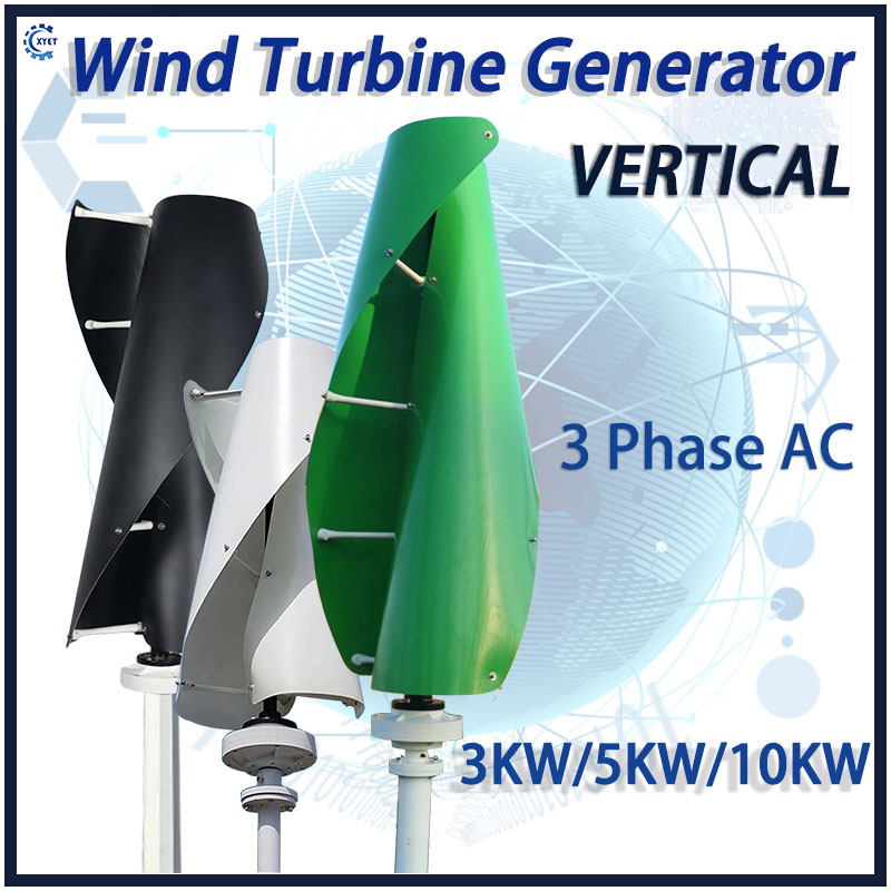 Renewable Energy Yes Please - フリーエネルギー10KW垂直軸発電機、オフグリッドシステム搭載、12V 24V 48V再生可能エネルギーシステム、風力タービン発電機