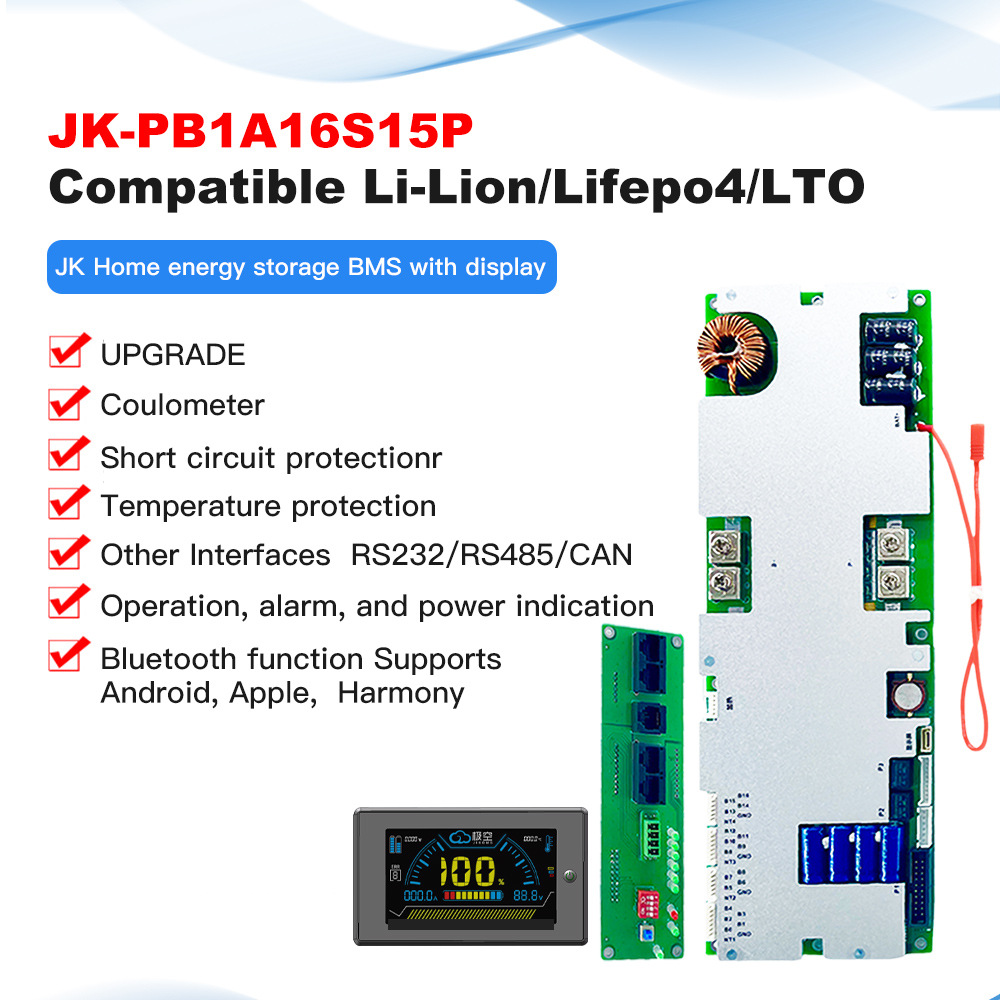 JKBMSアクティブバランサー家庭用蓄電池Lifepo4スマ - Smart Bms のレビューと価格