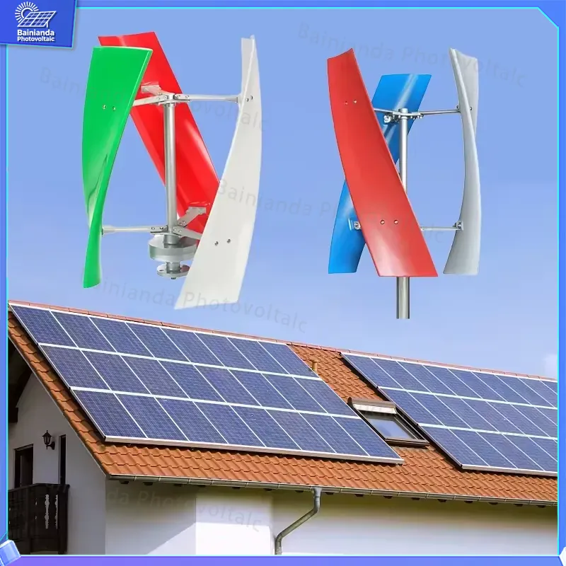 5KWハイブリッドソーラー風力タービン発電機垂直軸家庭用エネ - Renewable Energy Kit のレビューと価格