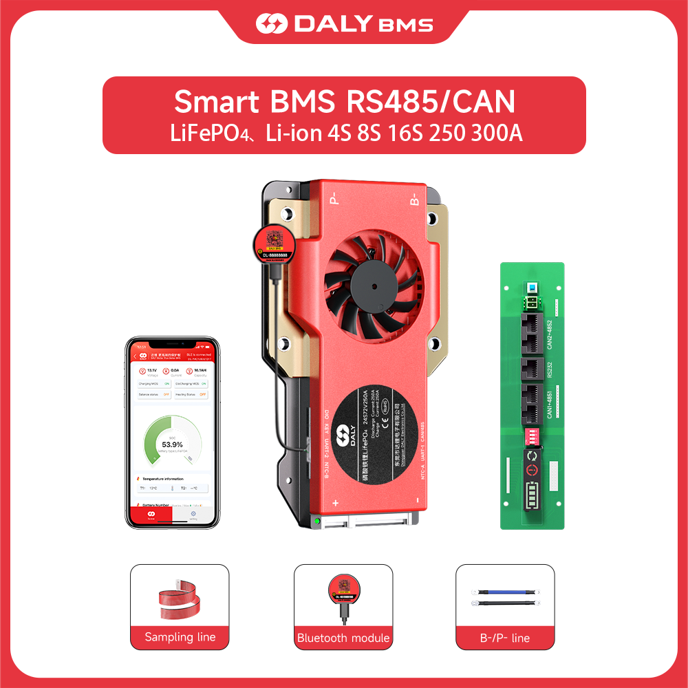Daly Smart BMS 4S Lifepo4 12V  - Smart Bms のレビューと価格
