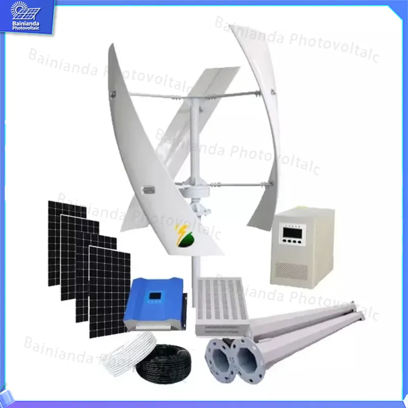 3KW 5KW 10KW ハイブリッド風力太陽光発電システム - Renewable Energy Kit のレビューと価格