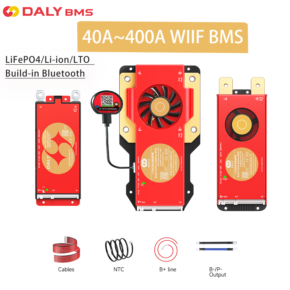 DALY 100 BMS Lifepo4 4S 7S 8S  - Smart Bms のレビューと価格