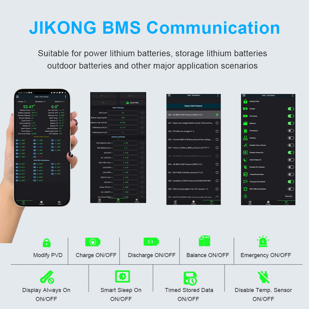 JIKONG V20 0.6AアクティブバランスBMS 8S - Smart Bms のレビューと価格
